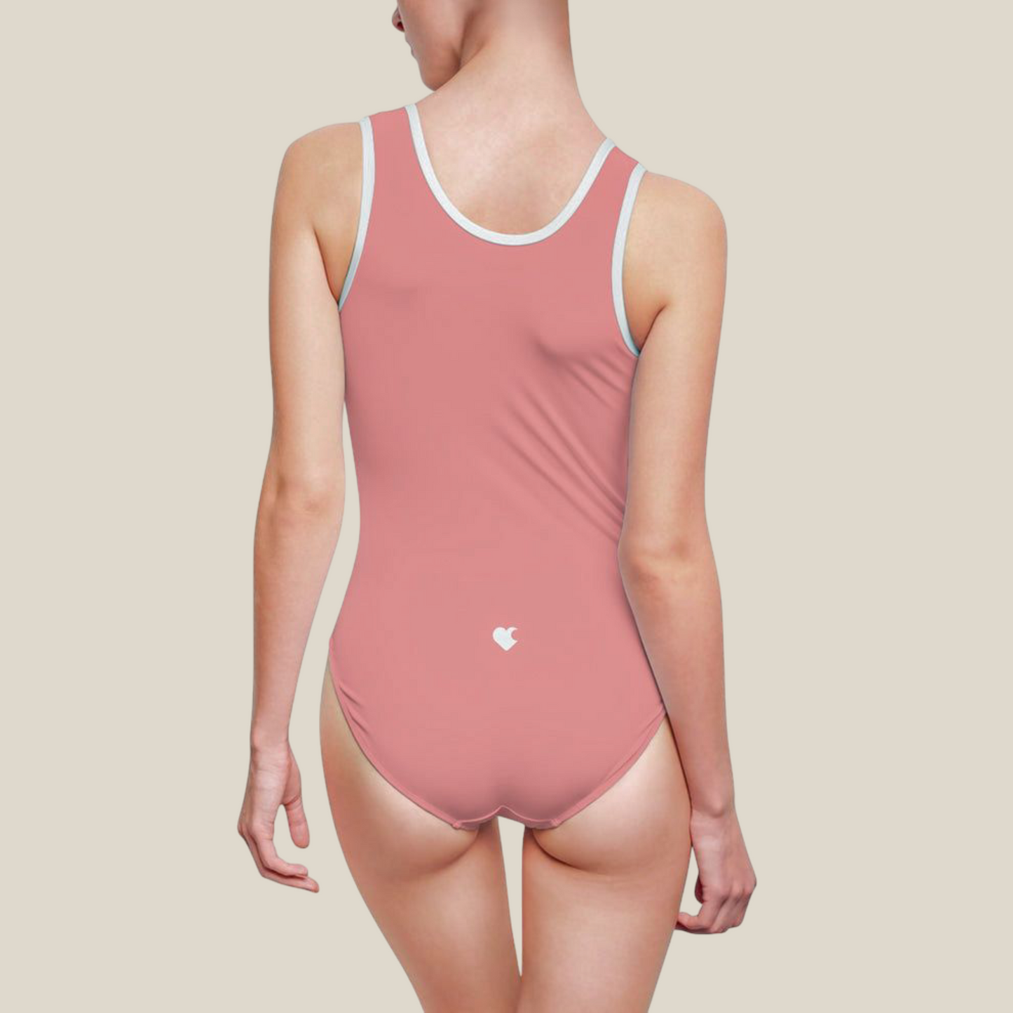 Amore One-Piece Swimsuit | Peachy BlushCollection